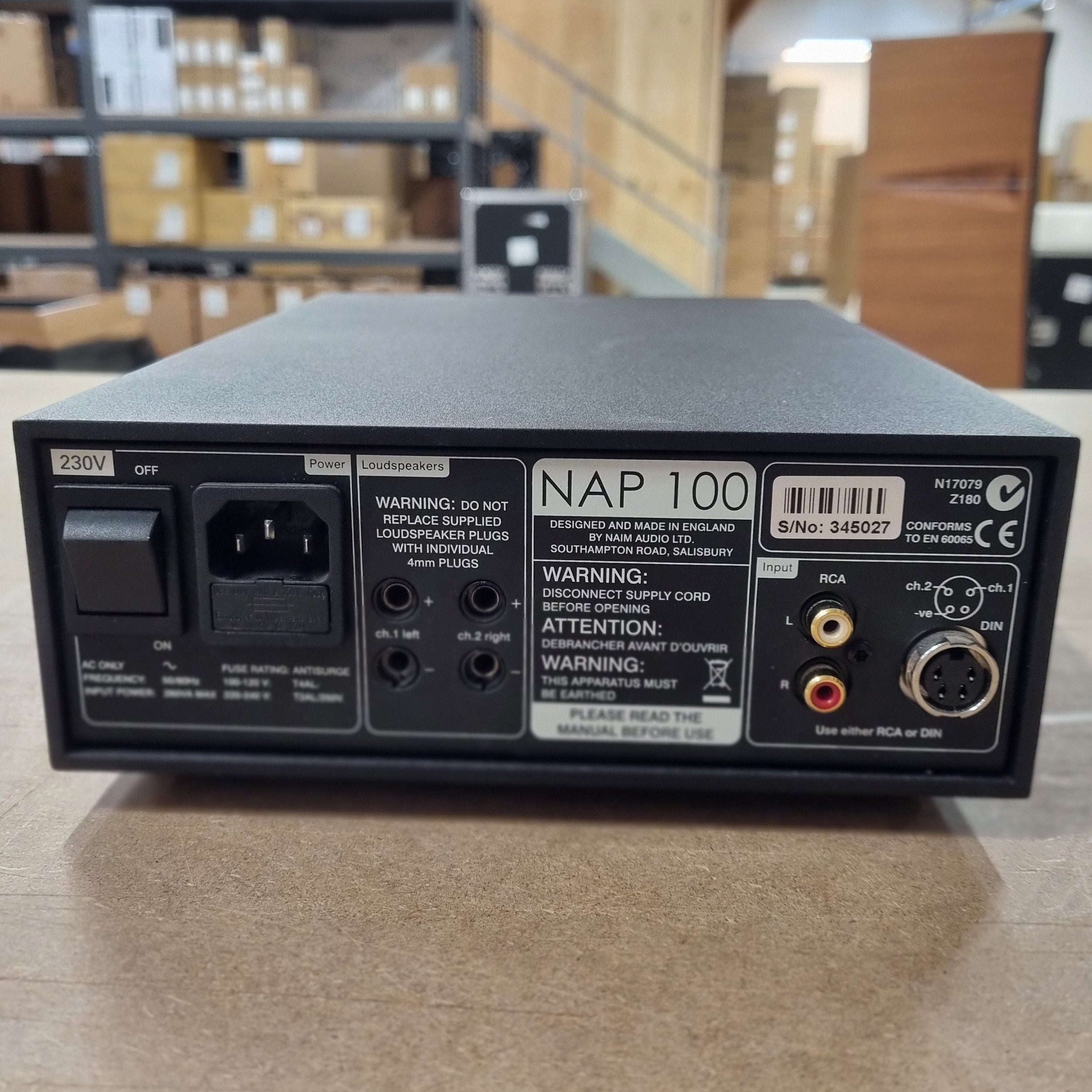 Naim NAP 100 (BRUGT)