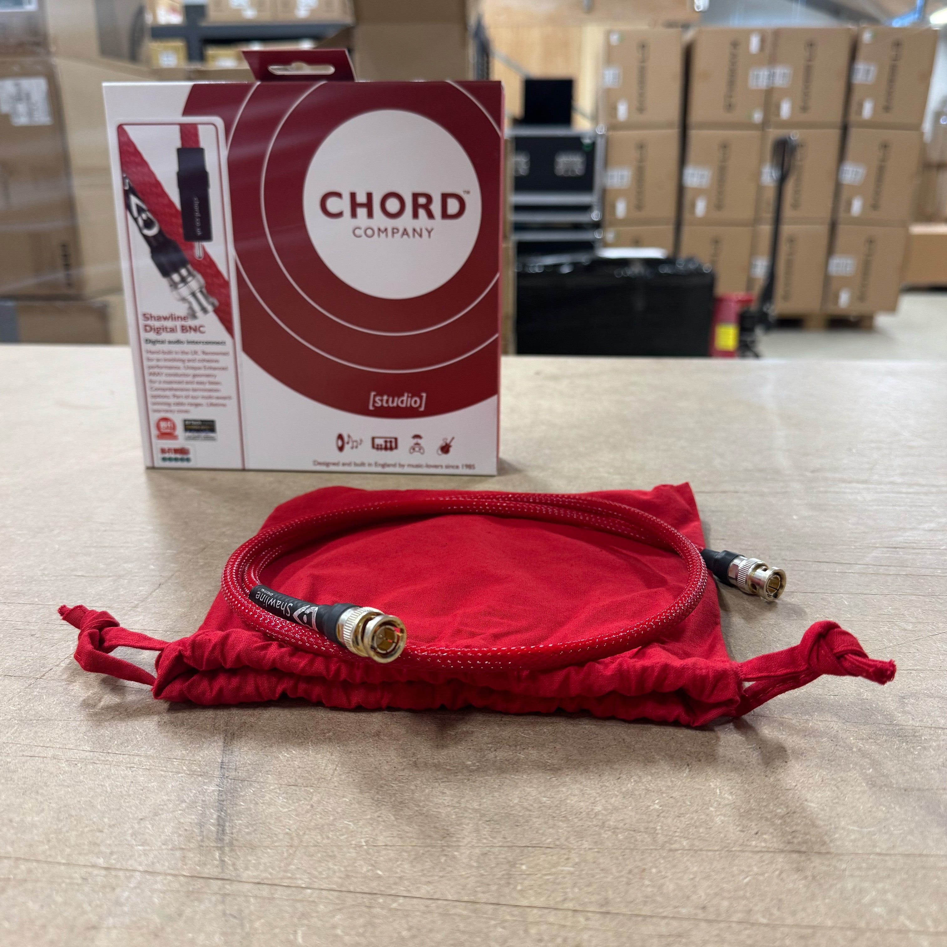 Chord Shawline Digital 1,0m BNC/BNC (brugt)