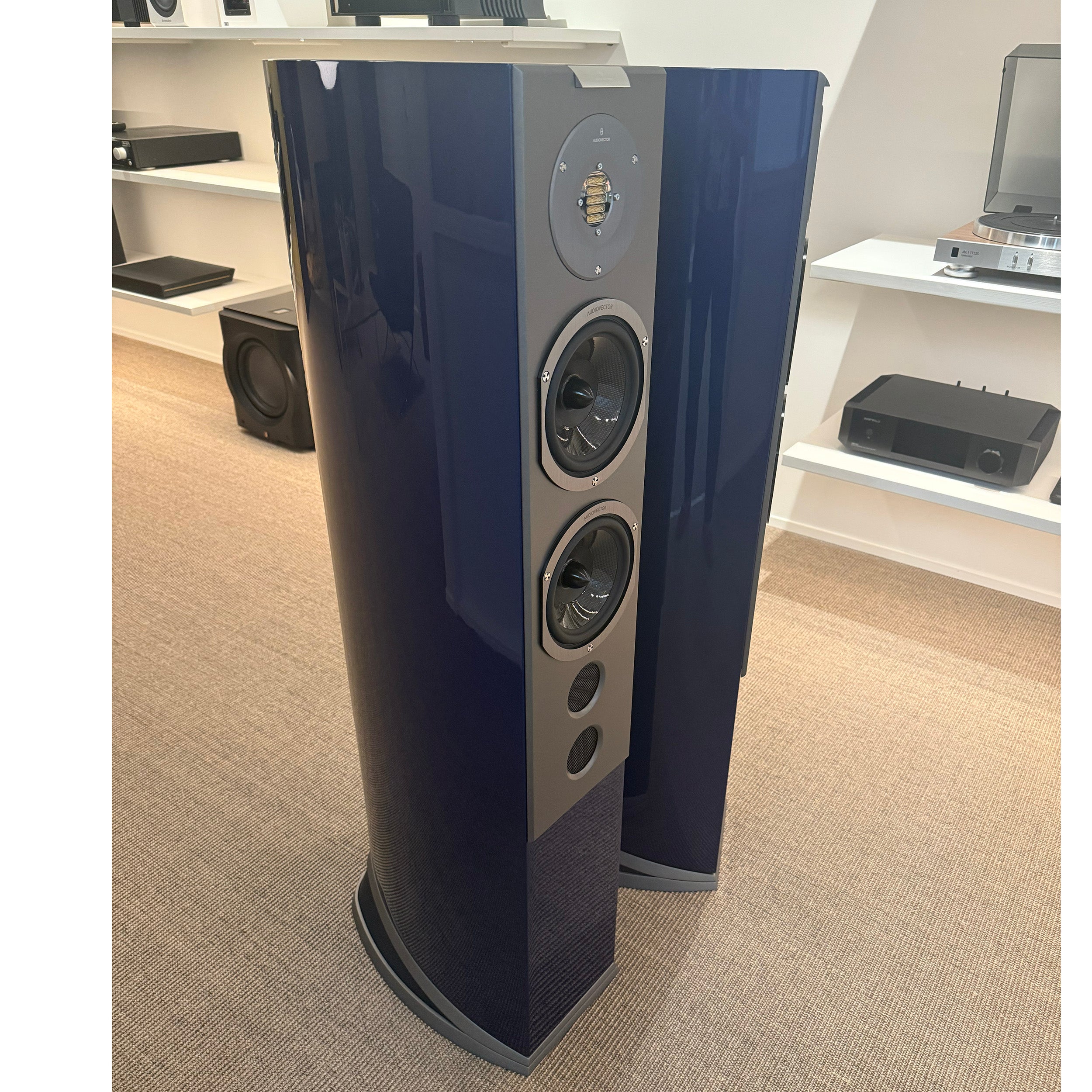 Audiovector R6 Arreté Blue Piano (udstillingsmodel)
