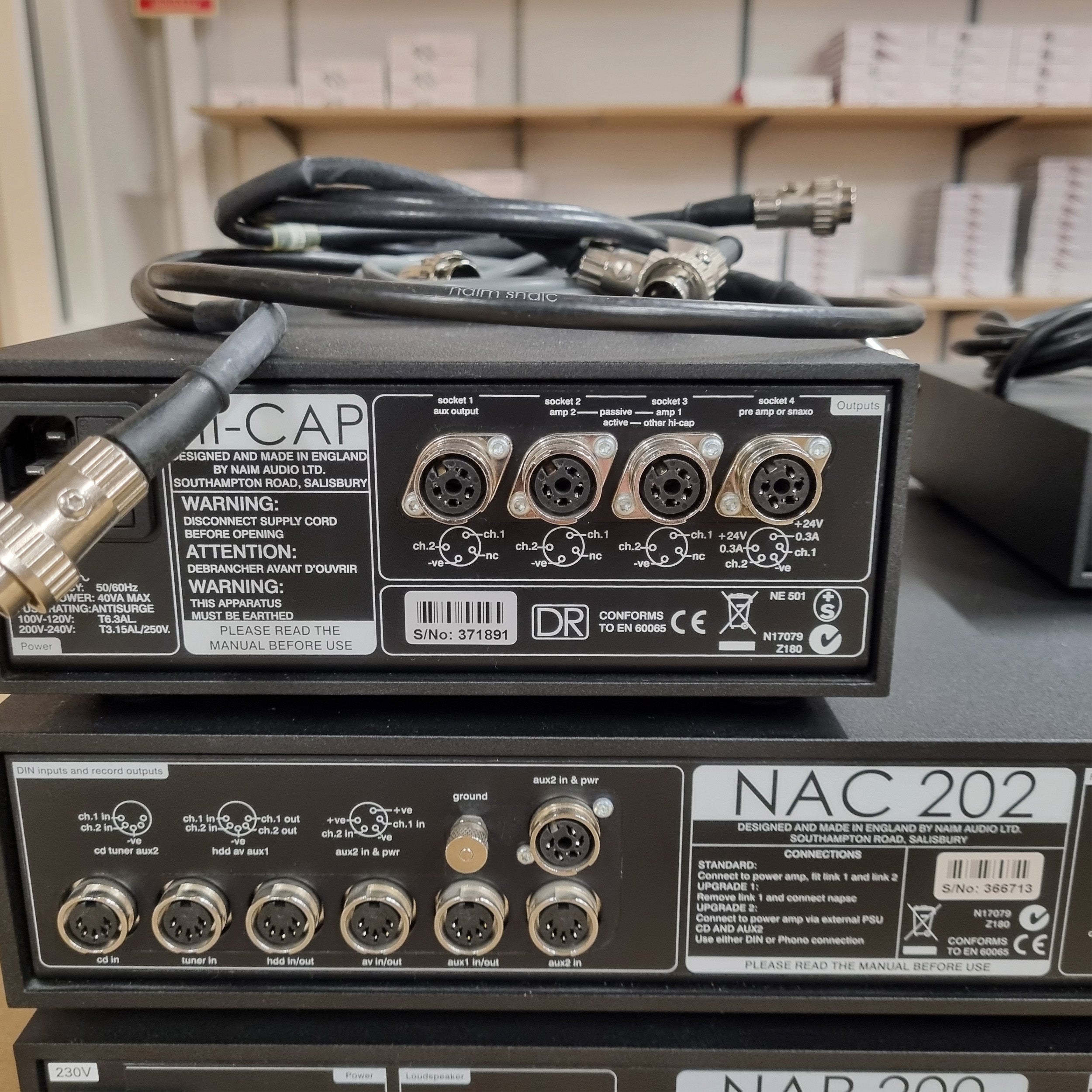 Naim NAP 200DR/Naim NAC200/Hi-Cap/NAPSC (BRUGT)