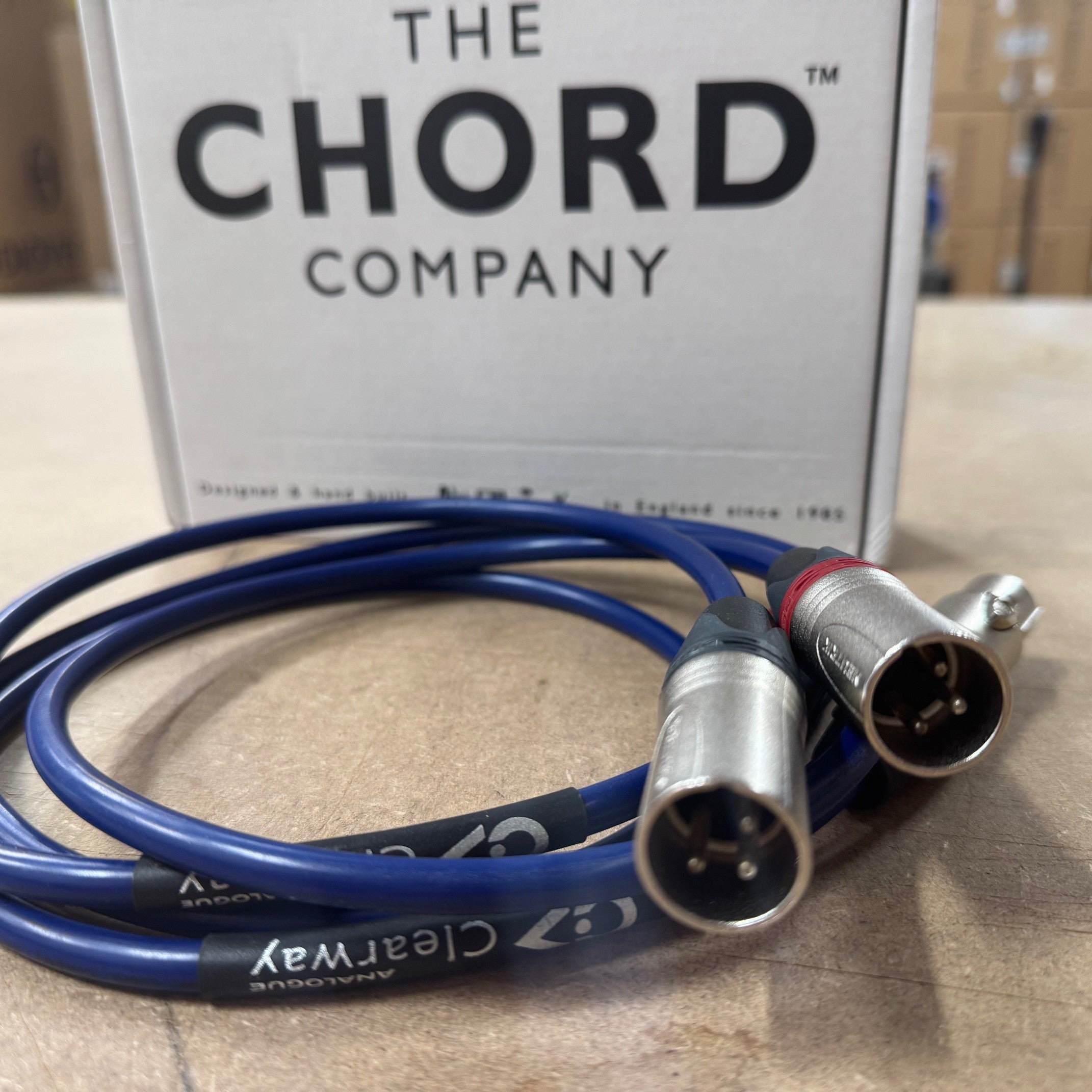 Chord Clearway 2XLR til 2XLR 1,0m (brugt)