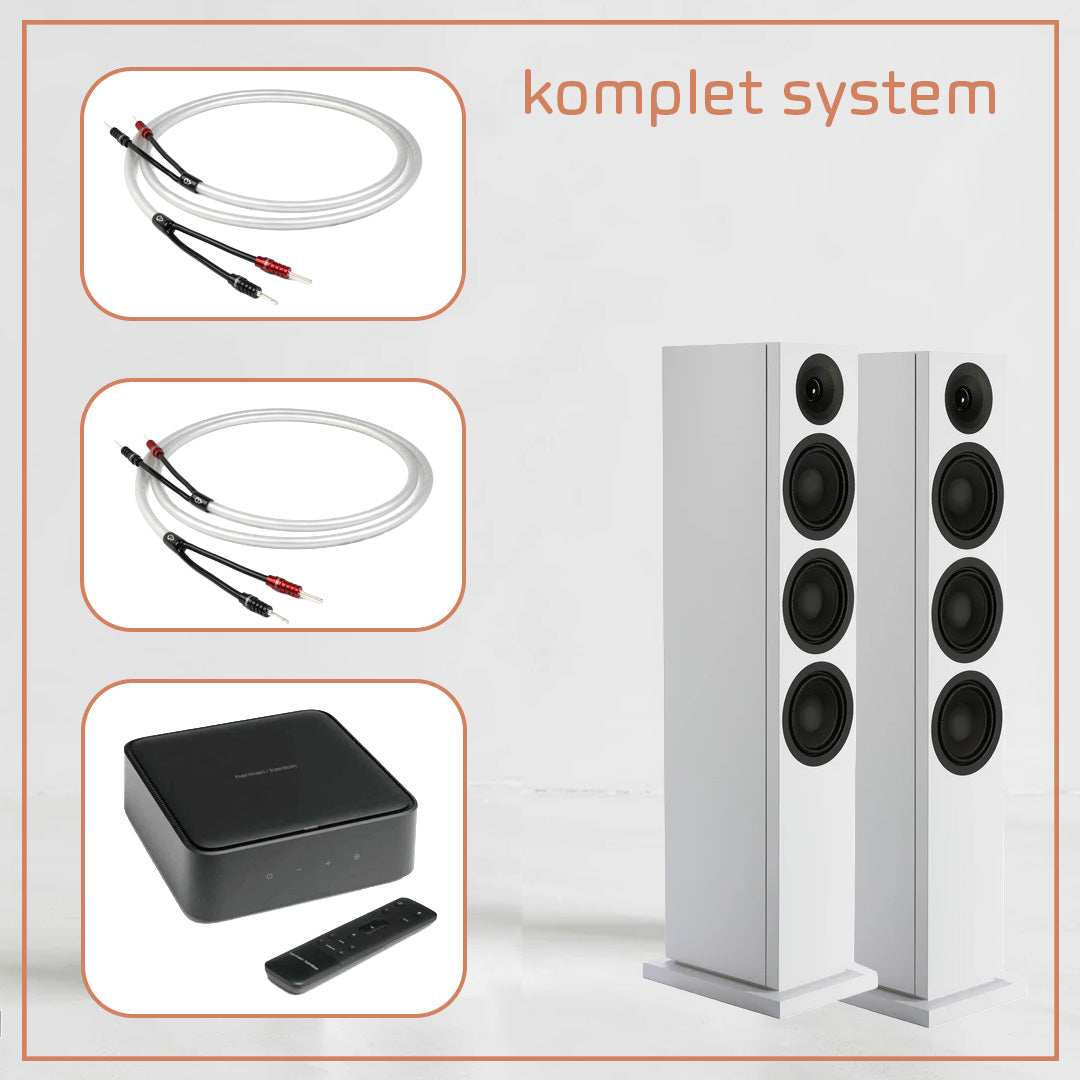 Harman Kardon Citation amp + System Audio SA Signature 40+ 2x3 meter Chord ClearwayX