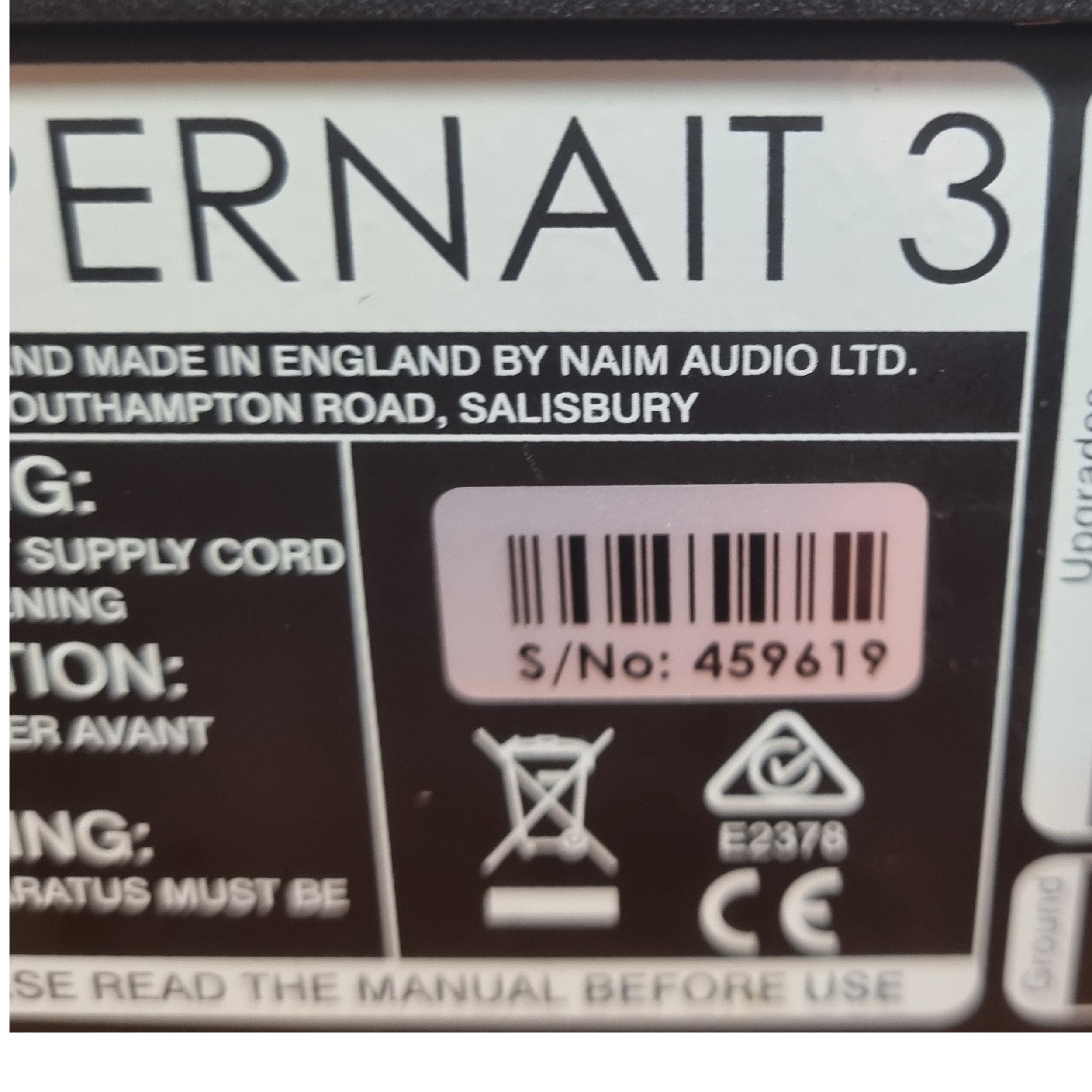 Naim Supernait 3 (BRUGT)