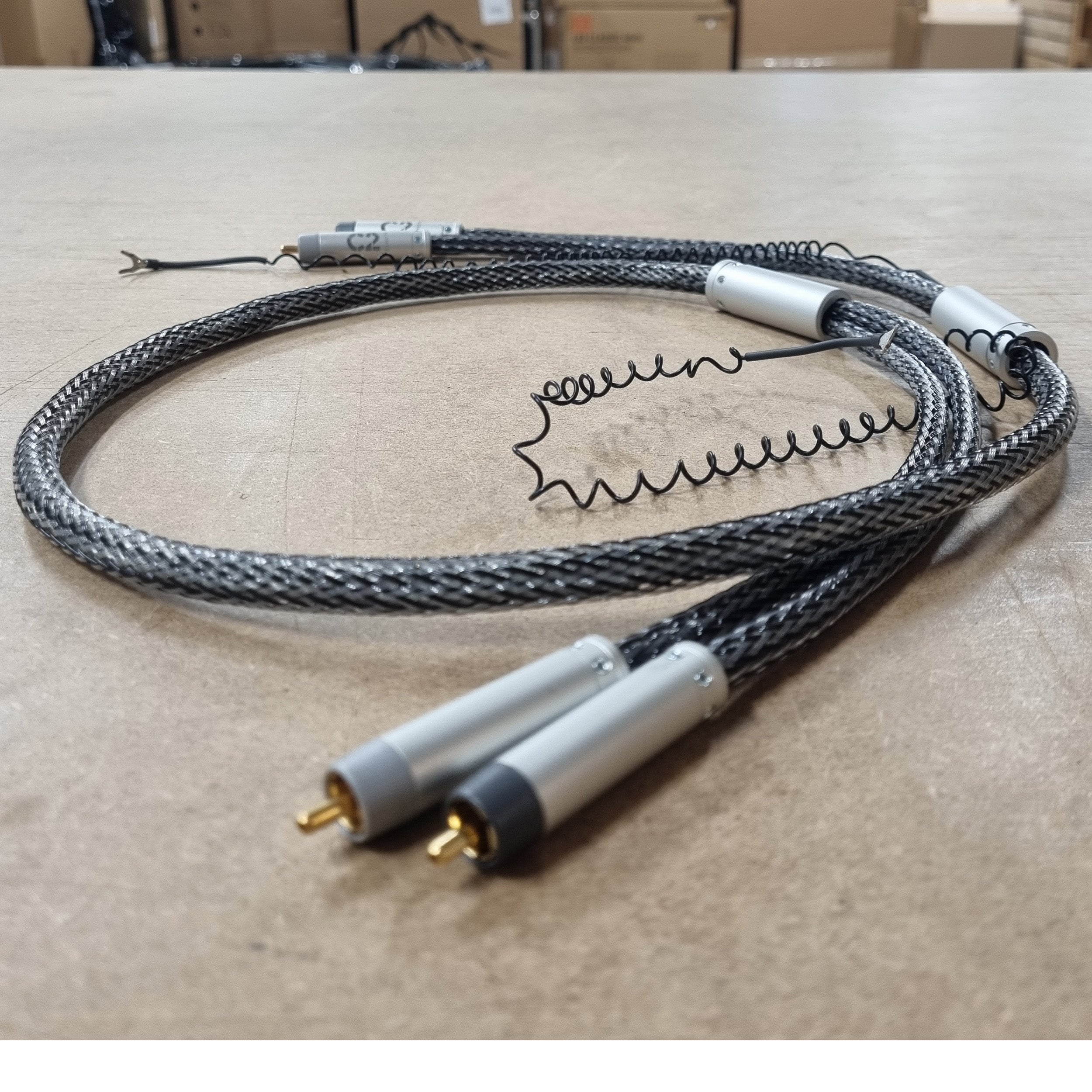 Ansuz Signalz C2 Tonearm kabel (BRUGT)