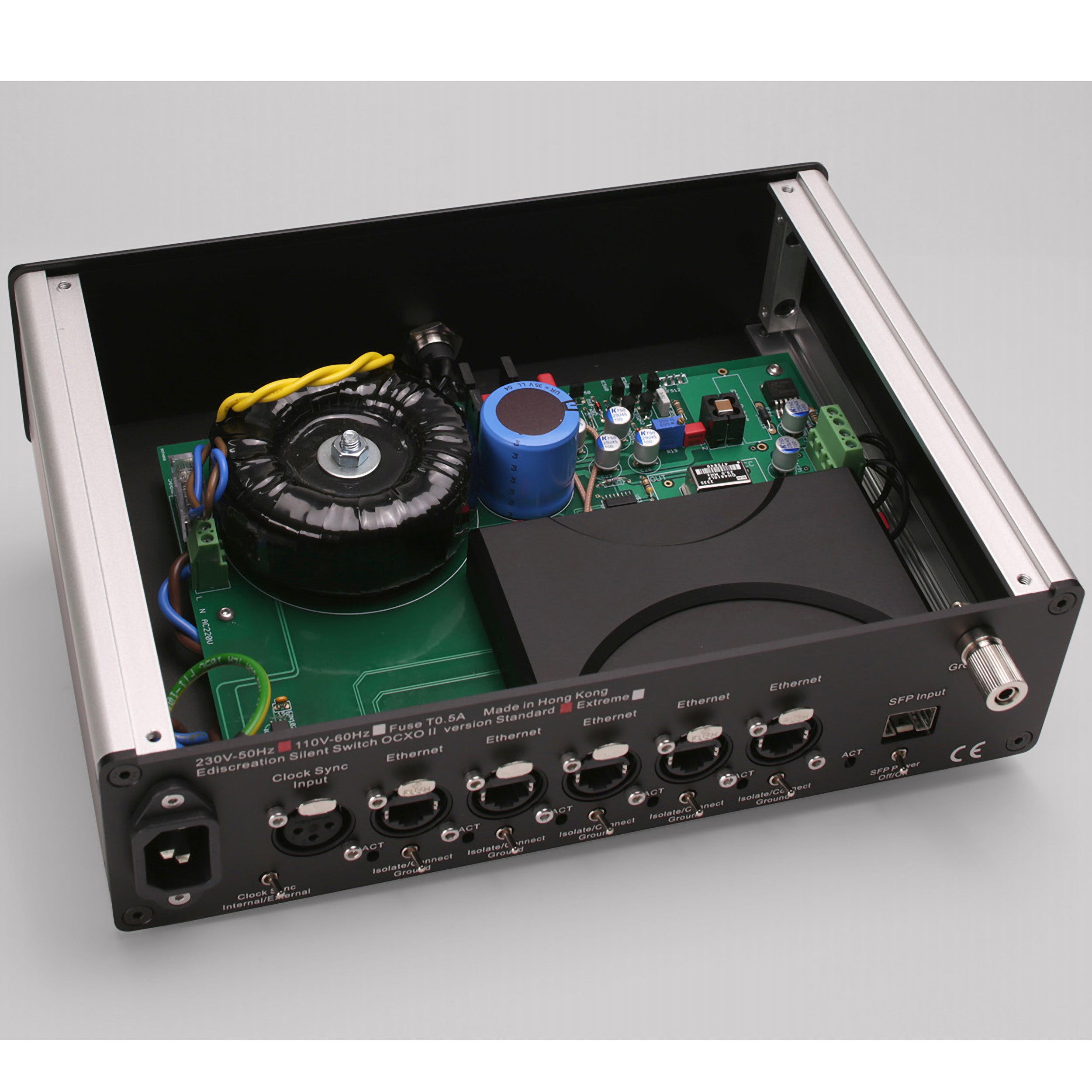 その他 Ediscreation Silent Switch OCXO JPSM Ediscreation Silent Switch OCXO II - Network switch - Lydspecialisten