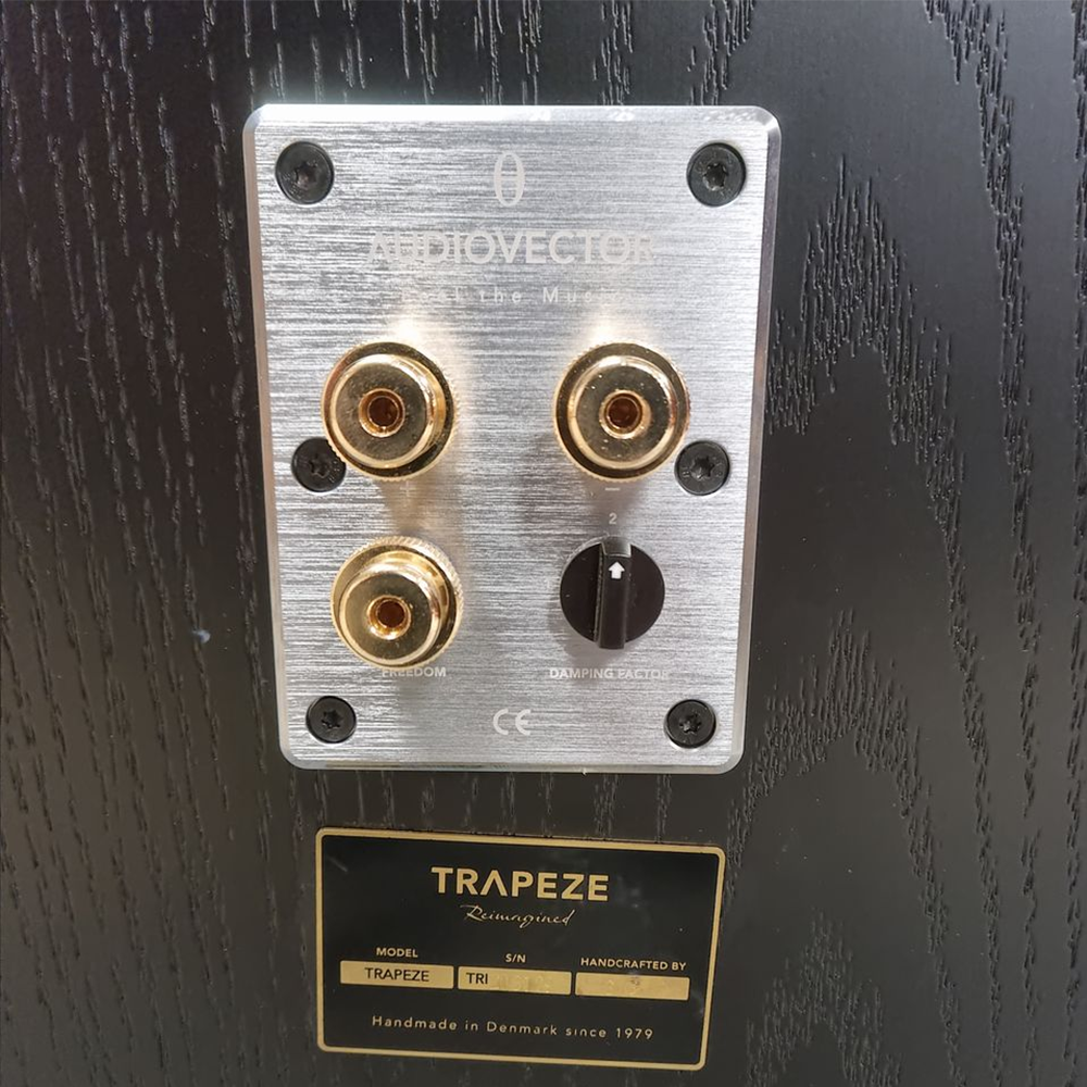Audiovector Trapeze Ri – brugt sæt i Black Ash